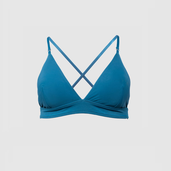 Micheline Bikini Top Teal