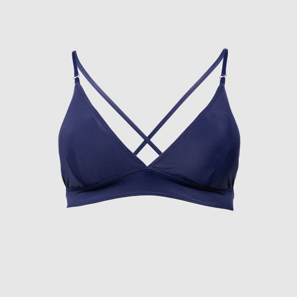 Micheline Bikini Top Navy