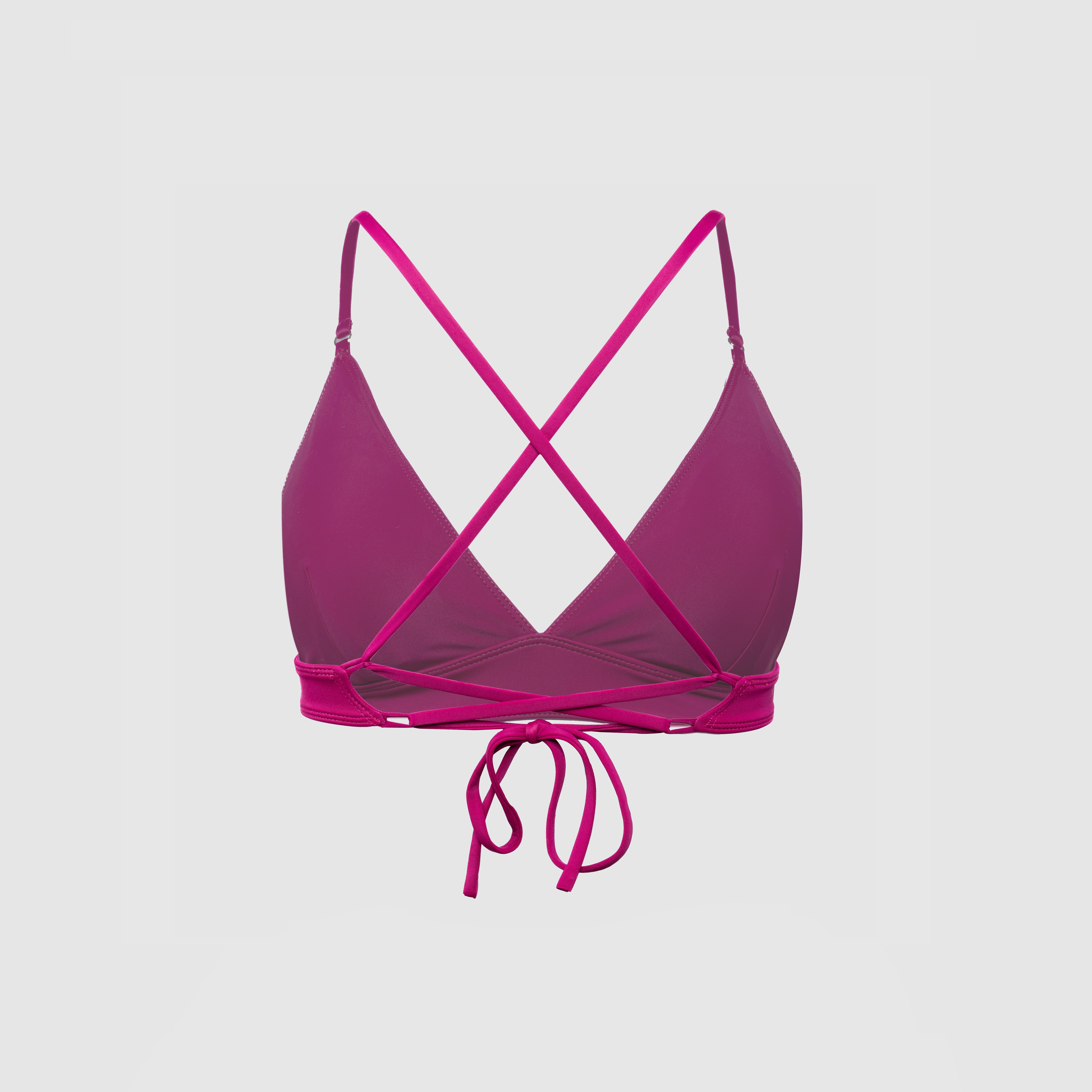 Micheline Bikini Top Plum