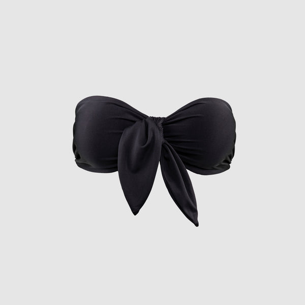 Kiki Bow Bikini Top Onyx