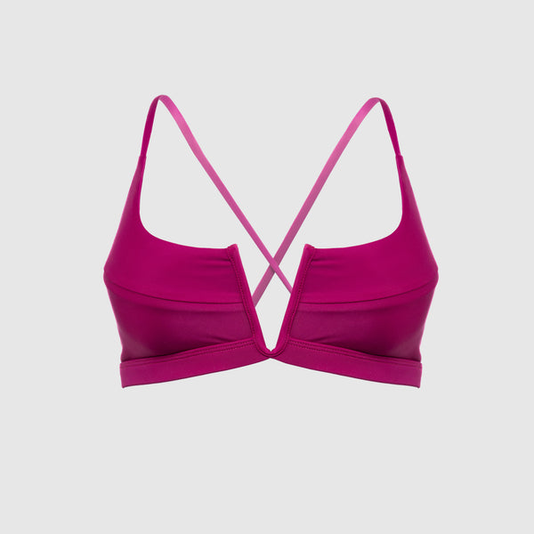 Greta Bikini Top Plum