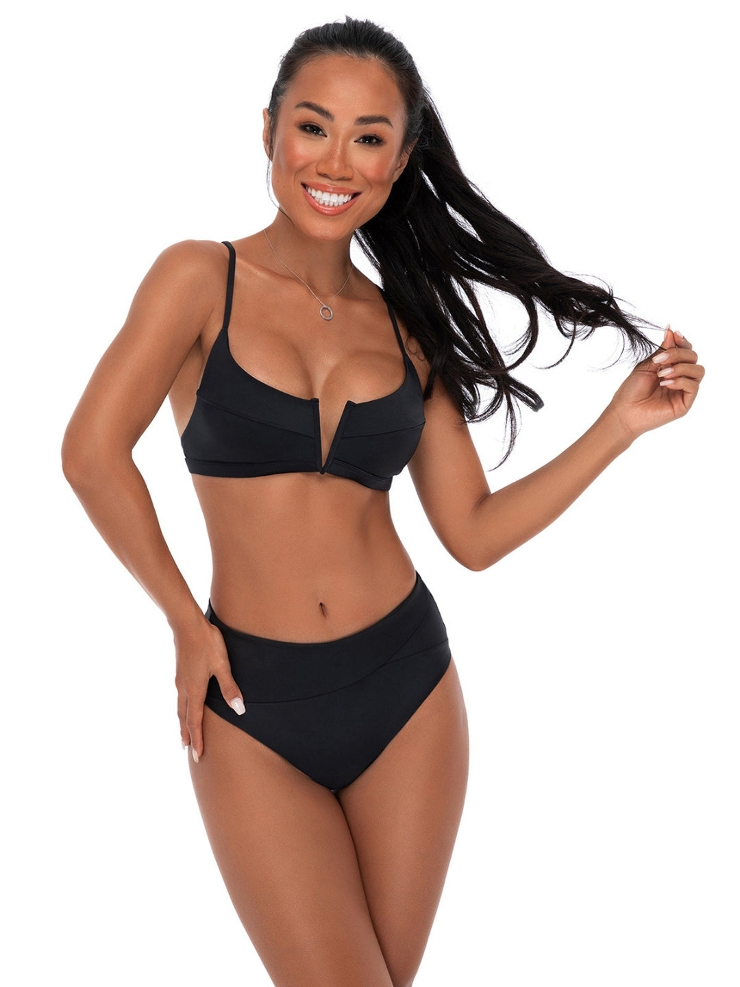 Greta Bikini Top Onyx