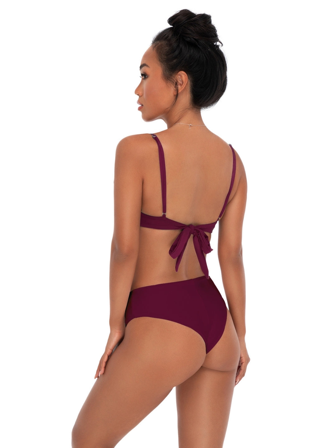 Maathai Bikini Bottoms Plum