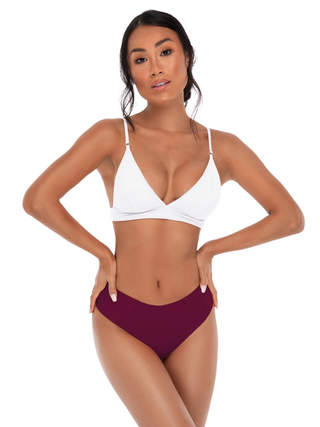 Maathai Bikini Bottoms Plum