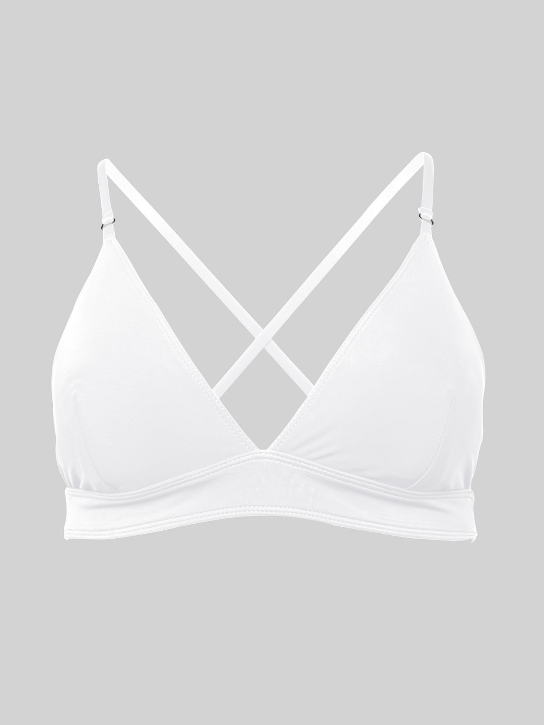 Micheline Bikini Top Bianco