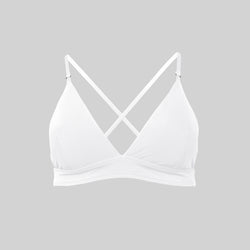 Micheline Bikini Top Bianco