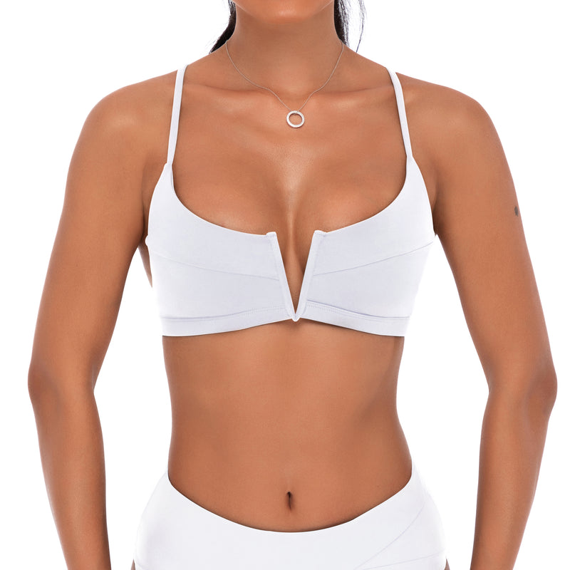 Greta Bikini Top Bianco